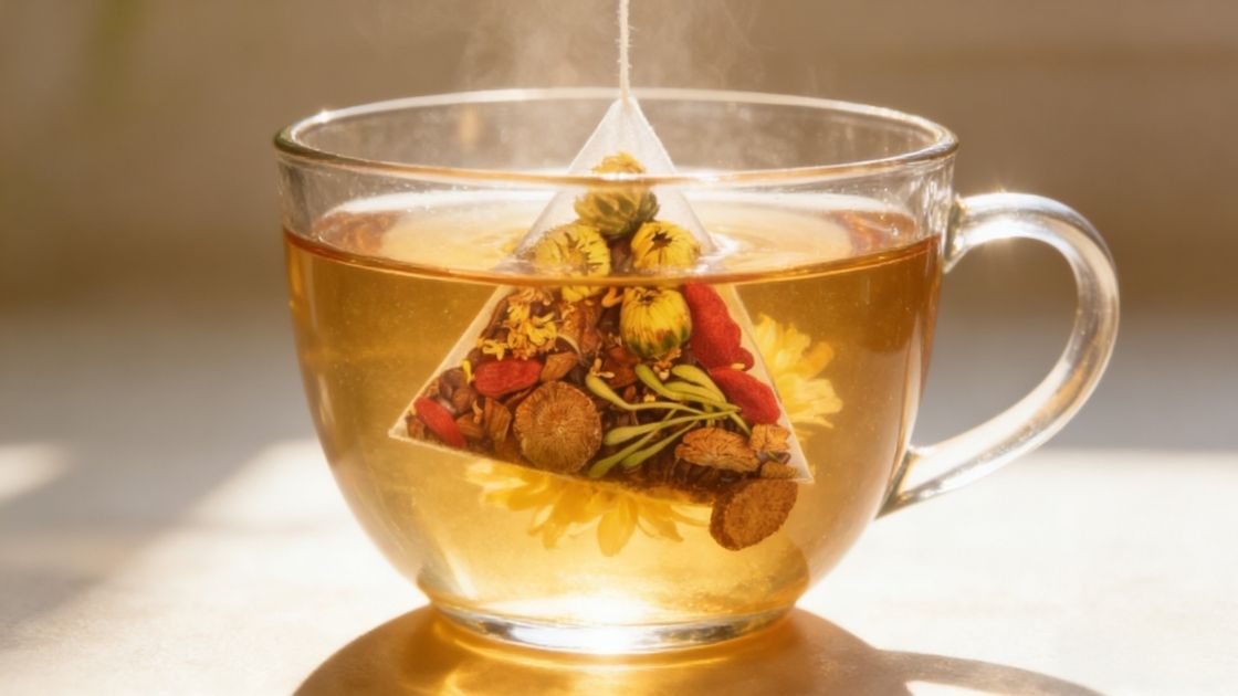 chrysanthemum tea liver heat remedy natural herbal tea (1)